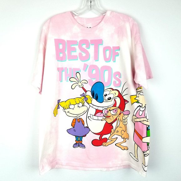 NICKELODEON Other - NICKELODEON Ren Stimpy Angelica Rocko Tie Dye 90s